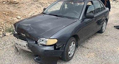 Karaman'da otomobille çarpışan motosikletin sürücüsü yaralandı