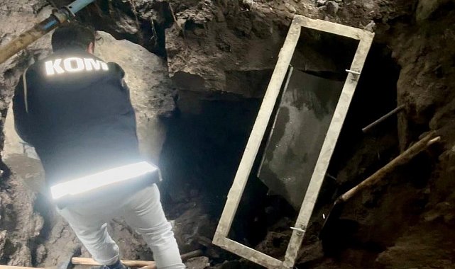 Kars'ta define avcıları suçüstü yakalandı