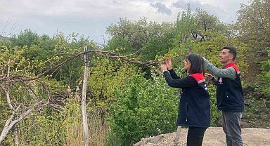 Kars'ta hasat öncesi pestisit kullanımı eğitimi