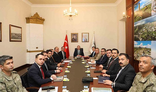 Kars'ta, "İl Güvenlik ve Asayiş Koordinasyon" toplantısı yapıldı