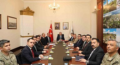 Kars'ta, "İl Güvenlik ve Asayiş Koordinasyon" toplantısı yapıldı