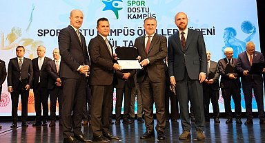 Kastamonu Üniversitesi'ne 'spor dostu kampüs' unvanı