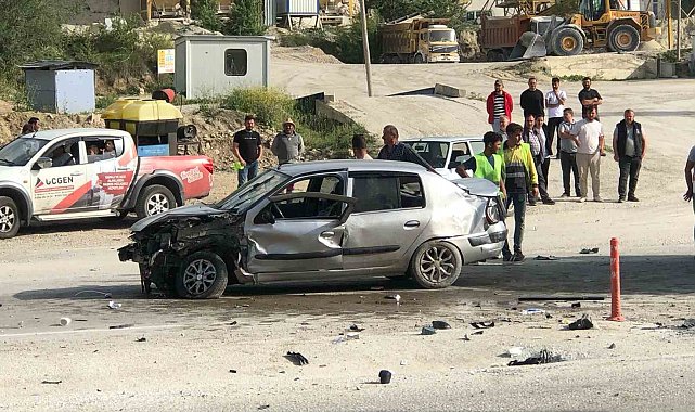 Kastamonu'da iki otomobil çarpıştı: 2 yaralı