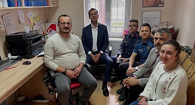 Kaymakam Aslan'dan Taşoluk Aile Sağlığı Merkezi'ne ziyaret