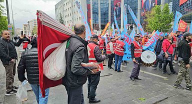 Kayseri'de 1 Mayıs coşkusu