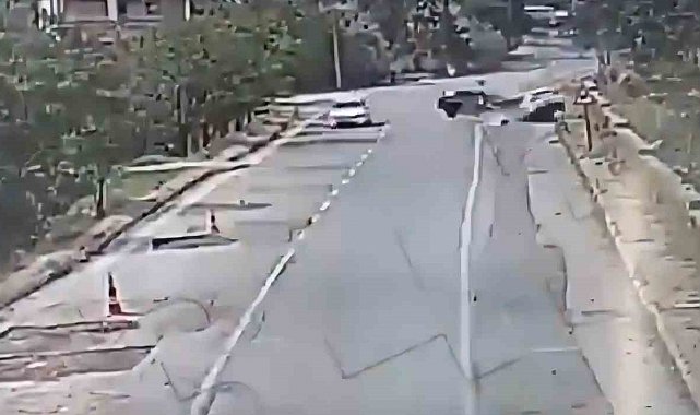 Kayseri'de 2 kişinin öldüğü feci kaza kamerada