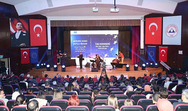 Kayseri'de 'Avrupa Günü' caz konseri ile kutlandı