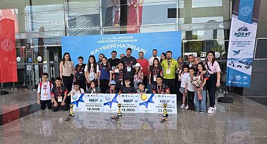 Kayseri'de düzenlenen Robot Yarışması'na Sivas damga vurdu