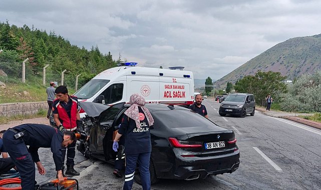 Kayseri'de trafik kazası: 1 ölü 2 ağır yaralı