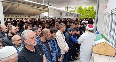 Kazada hayatını kaybeden şahıs İnegöl'de toprağa verildi