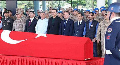 Kazada hayatını kaybeden uzman çavuş son yolculuğuna uğurlandı