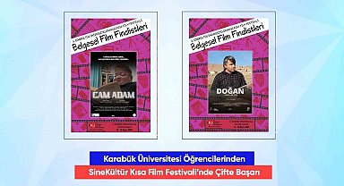 KBÜ öğrencilerinden SineKültür Kısa Film Festivali'nde çifte başarı