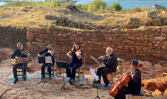 Kedreai Antik Kenti'nde tarih ve müzik buluştu