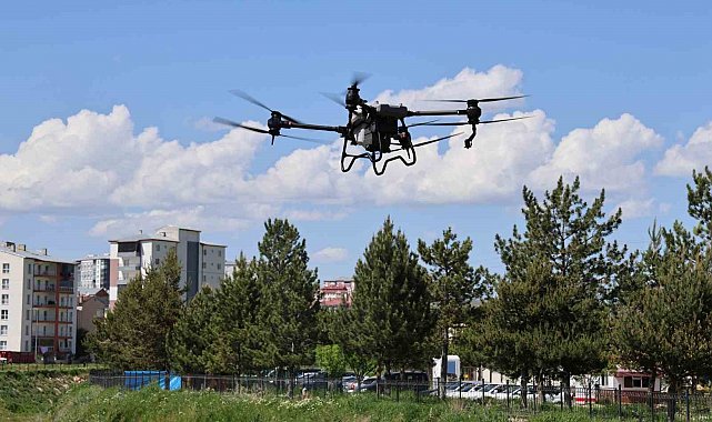 Kene kabusuna dronlu önlem