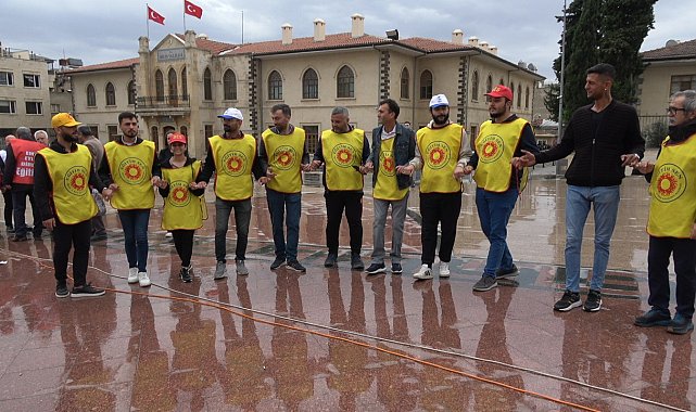 Kilis'te 1 Mayıs halaylarla kutlandı