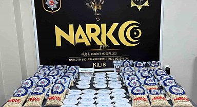 Kilis'te 57 kilo esrar ele geçirildi: 2 şahıs tutuklandı