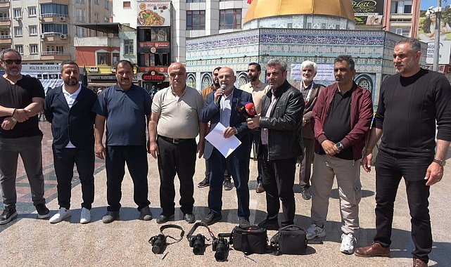 Kilis'te Gazze için hayır çarşısı