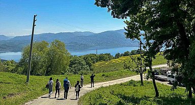 Kırcaali Yaylası ve Manda Gölü'nü keşfettiler