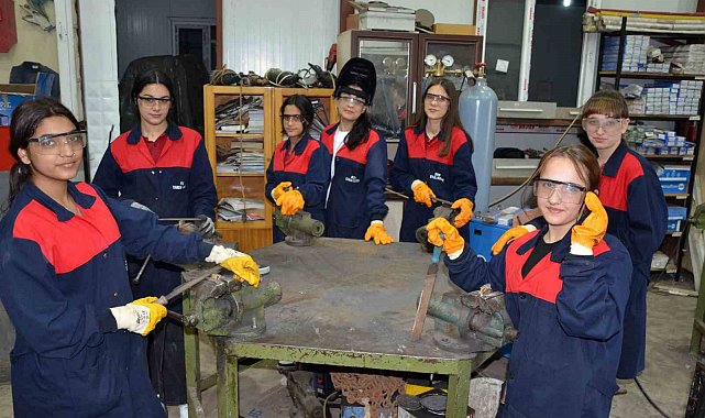 Kırkağaçlı kızlar kaynakçılık sektörüne çare olacak