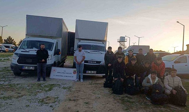 Kırklareli'nde 110 kaçak göçmen yakalandı