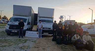 Kırklareli'nde 110 kaçak göçmen yakalandı