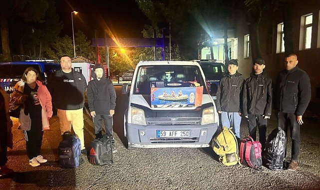Kırklareli'nde 133 kaçak göçmen yakalandı