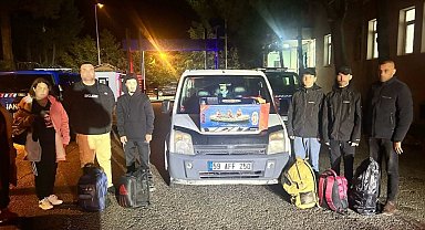 Kırklareli'nde 133 kaçak göçmen yakalandı