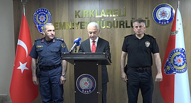 Kırklareli'nde 20 şüpheli insan kaçakçılığından tutuklandı