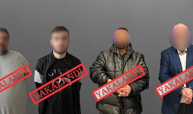 Kırmızı bültenle aranan 4 şahıs yakalanarak Türkiye'ye iade edildi