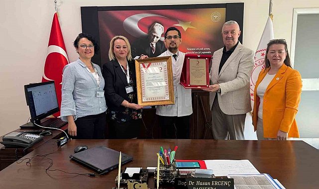 Kızılay'dan Yalova Eğitim ve Araştırma'ya bronz madalya