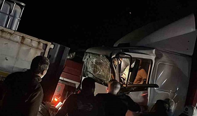 Kızılcahamam'da zincirleme trafik kazası: 2 kişi yaralandı