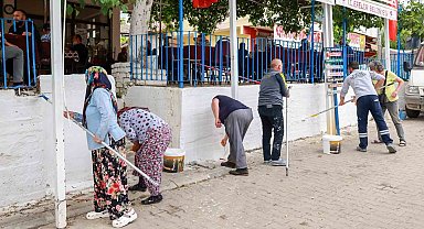 Kızılcaköy bembeyaz oldu