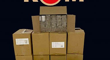 Kocaeli'de 150 bin adet doldurulmuş makaron ele geçirildi