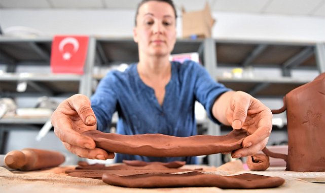 KONSEM kursiyerlerinden yılsonu sergisi