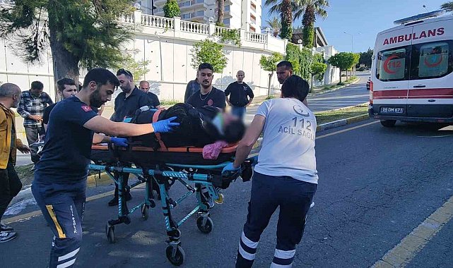 Kontrolden çıkan motosiklet ağaca çarptı: 1 ağır yaralı