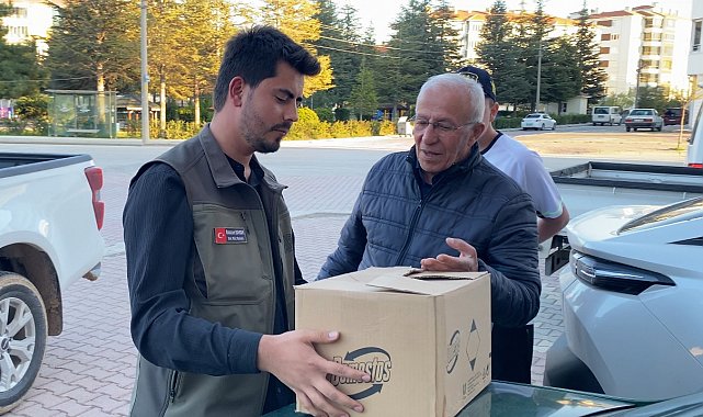 Konya'da bitkin halde bulunan delice doğan koruma altına alındı