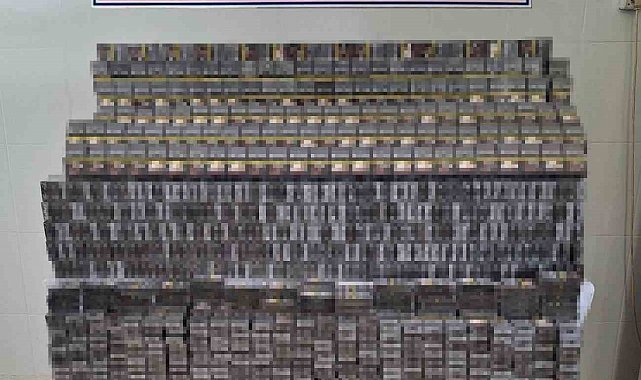 Konya'da jandarmadan kaçak sigara operasyonu