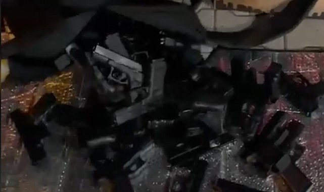 Konya'da silah kaçakçılarına darbe: 5 gözaltı