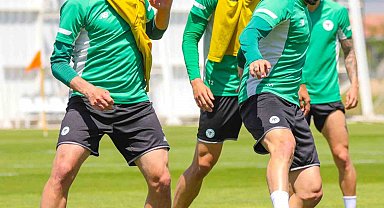 Konyaspor'da Alanyaspor maçı hazırlıkları sürüyor