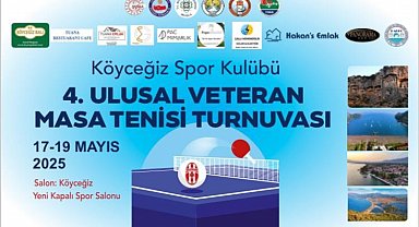 Köyceğiz'de veteran masa tenisi turnuvası yapılacak