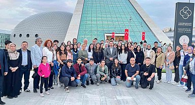 Kültürler Buluşuyor projesi ile Ankara'yı gezdiler