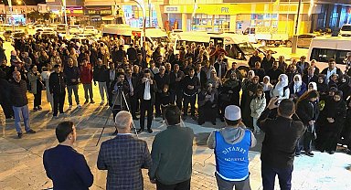 Kulu'da hacı adayları dualarla uğurlandı