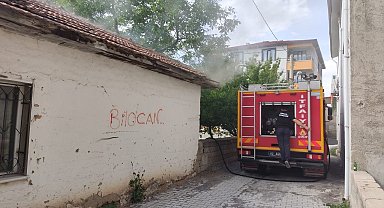Kulu'da müstakil evde yangın