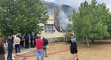 Kulu'da müstakil evde yangın