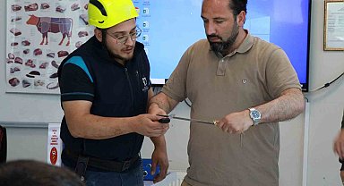 Kurban kesim kursuna yoğun ilgi