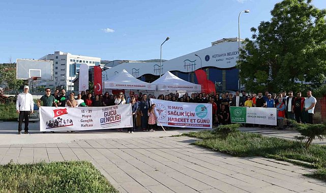 Kütahya İl Sağlık Müdürlüğünden Gençlik Haftası etkinlikleri