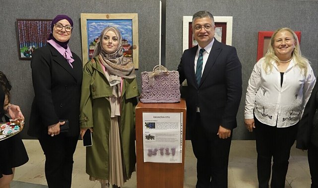 Kütahya'da 'Geleneksel Türk El Sanatları Öğrenci Sergisi' açıldı