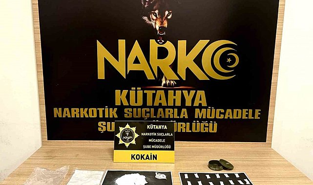Kütahya'da uyuşturucu operasyonu, 2 kişi tutuklandı