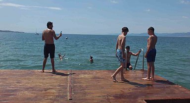 Kuzey Ege de deniz sezonu açıldı