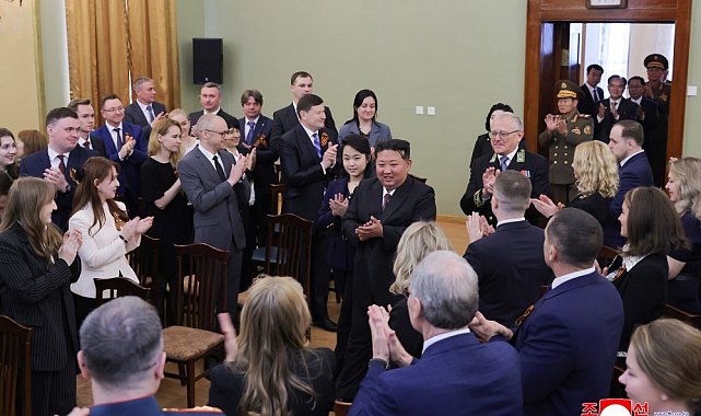 Kuzey Kore lideri Kim Jong-un'dan Rusya Büyükelçiliği'ne ziyaret